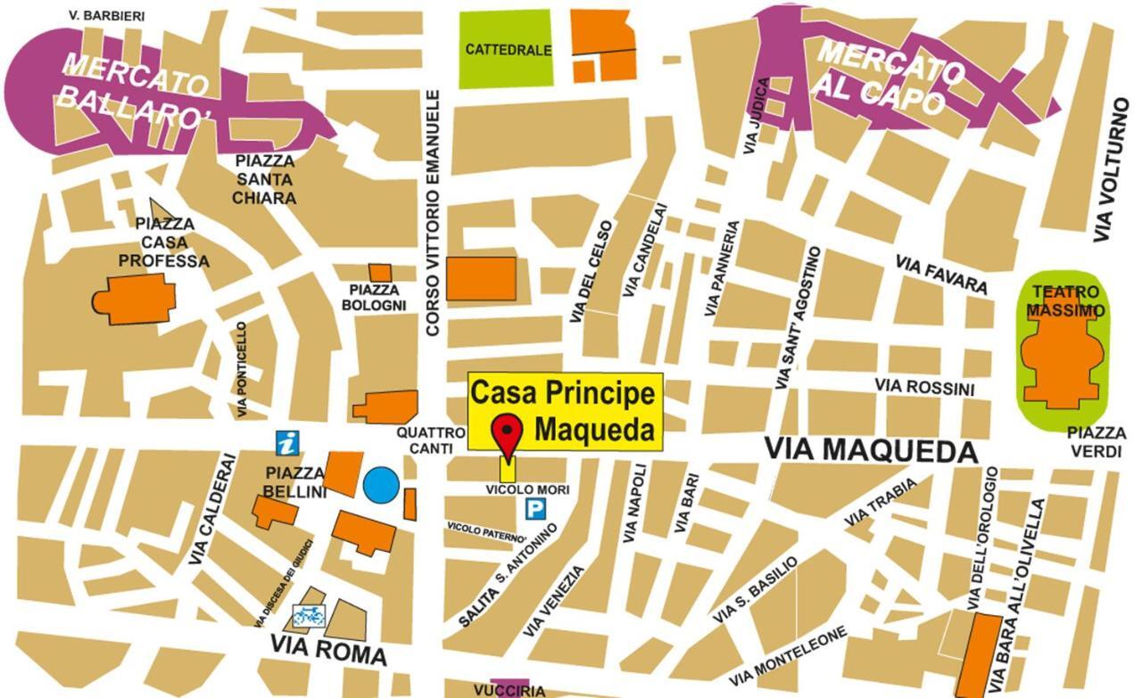 Apartamento Casa Principe Maqueda Palermo Exterior foto